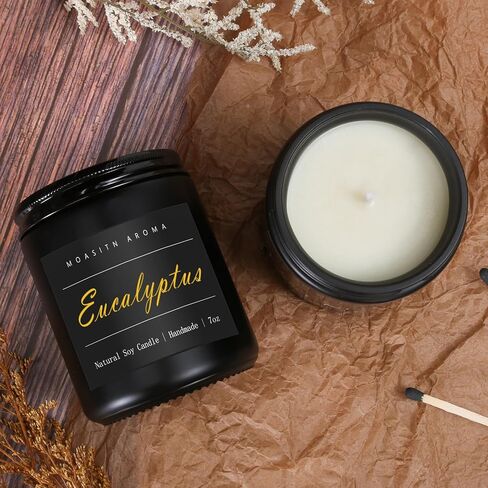 Moasitn Pumpkin Spice Strong String Carger Breafious Candles for Home | شموع سقوط الصويا العضوية | مصنوعة يدويًا تدومًا يدويًا شمعة جرة للنساء والرجال | كما الخريف ، الهالوين ، هدايا الاسترخاء | 9 أوقية in Kuwait