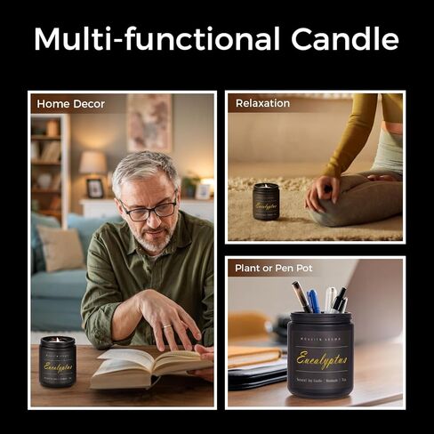 Moasitn Pumpkin Spice Strong String Carger Breafious Candles for Home | شموع سقوط الصويا العضوية | مصنوعة يدويًا تدومًا يدويًا شمعة جرة للنساء والرجال | كما الخريف ، الهالوين ، هدايا الاسترخاء | 9 أوقية in Kuwait