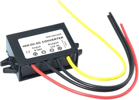 1PCS 8-36V 19V 30V to 12V 24V 1A 2A 3A 4A CONTRELTER COMPLEDTER/UP الجهد الكهربائي لإمدادات طاقة قوارب السيارة (8-36V إلى 12 فولت 3A) in Kuwait