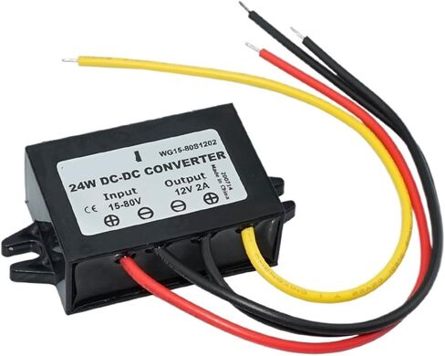 1PCS 24V 36V 48V 60V إلى 12V 1A 2A 3A 5A محول خطوة 60V-12V منظم الشاحنة منظم الجهد (8-36V إلى 12 فولت 3A) in Kuwait