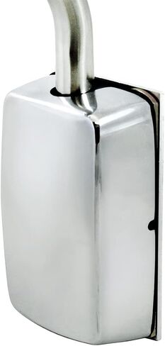 United Pacific 60037 Stainless Steel Hood Mount 8 ½" Round Convex Mirror, Chrome Plated, Adjustable View, Wide Angle Mirror – ONE unit in Saudi Arabia