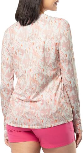 Guy Harvey Women's Long Sleeve Sublimated Performance Tee with Thumbhole in Saudi Arabia