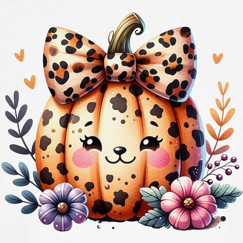 CafePress Halloween Pumpkin Leopard Print Kids Baseball T Shirt Kids Cotton Baseball Jersey, 3/4 Raglan Sleeve Shirt in Saudi Arabia