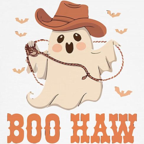 CafePress Boo Haw: Playful Ghostly Design Kids Baseball T Shirt Kids Cotton Baseball Jersey, 3/4 Raglan Sleeve Shirt in Saudi Arabia