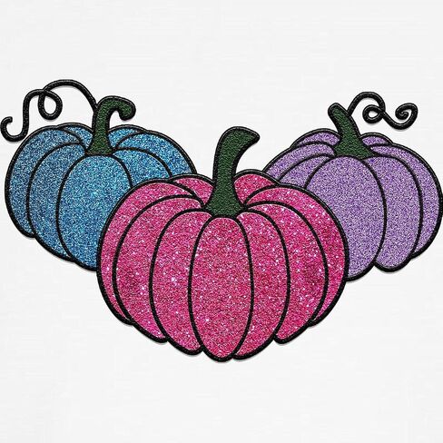 CafePress Glitter Pumpkins Kids Baseball T Shirt Kids Cotton Baseball Jersey, 3/4 Raglan Sleeve Shirt in Saudi Arabia