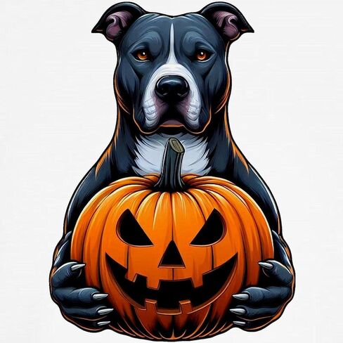CafePress Pitbull Halloween Holding Jack O Lantern Kids Baseball T Shirt Kids Cotton Baseball Jersey, 3/4 Raglan Sleeve Shirt in Saudi Arabia