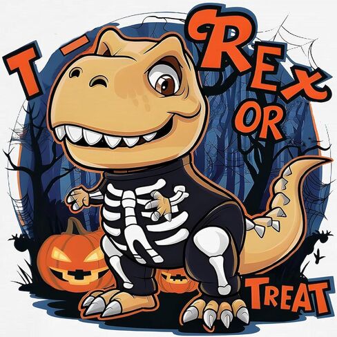 CafePress T Rex Or Treat Kids Baseball T Shirt Kids Cotton Baseball Jersey, 3/4 Raglan Sleeve Shirt in Saudi Arabia