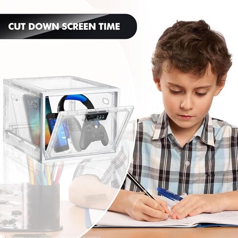 Lockable Large Medicine Storage Box for Safe Medication Refrigerator Lockable Food Storage Clear Lockable Storage Bin for Medicine, Snack Food and Home Safety in Kuwait