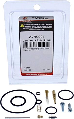 All Balls Carburetor Rebuild Kit 26-10091 Compatible With/Replacement For Honda ATC70 1978-1985 in Saudi Arabia