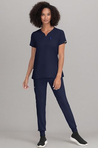 KOI Basics Womens Jogger Scrub Pants- 761 Quinn Jogger Caribbean in Saudi Arabia