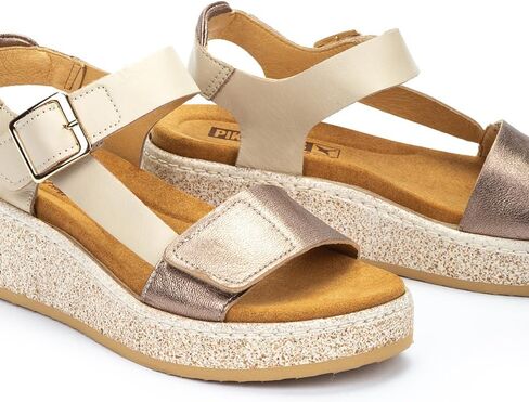 PIKOLINOS Wedge Sandals Leather Alzira for Woman in Saudi Arabia