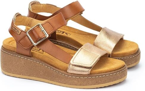 PIKOLINOS Wedge Sandals Leather Alzira for Woman in Saudi Arabia