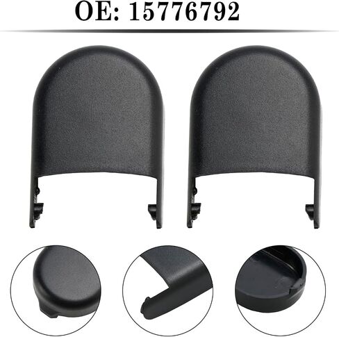 Areyourshop 2PCS Wiper Arm Cap 157776792 لـ Chevy Silverado 1500/2500 HD/3500 HD 2007-2019 ، Suburban 1500/2500 2007-08 ، for GMC Sierra 2500 HD 2007-2019/3500 HD in Saudi Arabia