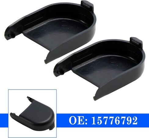 Areyourshop 2PCS Wiper Arm Cap 157776792 لـ Chevy Silverado 1500/2500 HD/3500 HD 2007-2019 ، Suburban 1500/2500 2007-08 ، for GMC Sierra 2500 HD 2007-2019/3500 HD in Saudi Arabia