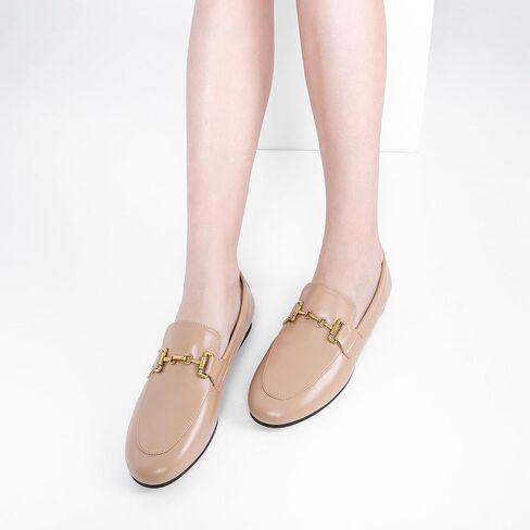 C.Paravano Loafers for Women,Penny Loafers Slip-ons Flats Shoes Comfortable Dressy for Business & Casual Wear, Round Toe Moccasin for Walking in Saudi Arabia