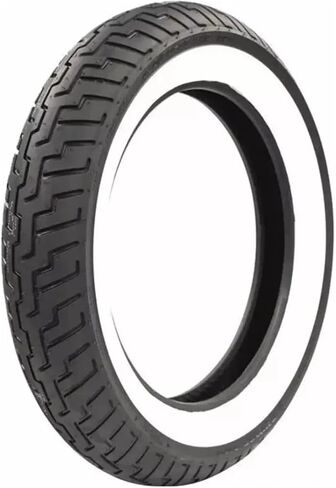 Dunlop D404 Wide Whitewall Rear Tire (150/90-15) in Saudi Arabia