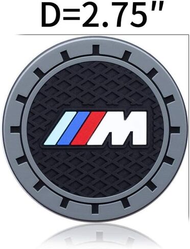 ل BMW M CAR CUP COSTARD ، حامل كأس السيارات ، إدراج السفينة التوافق مع BMW M M2 M5 M5 M6 M8 X1 X2 X3 X5 X6 M135I M240I Z4 328I X7 ، 2PCS in Kuwait