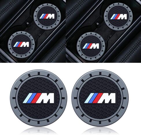 ل BMW M CAR CUP COSTARD ، حامل كأس السيارات ، إدراج السفينة التوافق مع BMW M M2 M5 M5 M6 M8 X1 X2 X3 X5 X6 M135I M240I Z4 328I X7 ، 2PCS in Kuwait