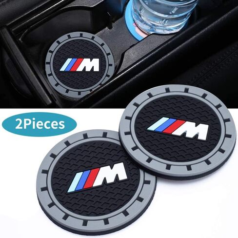 ل BMW M CAR CUP COSTARD ، حامل كأس السيارات ، إدراج السفينة التوافق مع BMW M M2 M5 M5 M6 M8 X1 X2 X3 X5 X6 M135I M240I Z4 328I X7 ، 2PCS in Kuwait