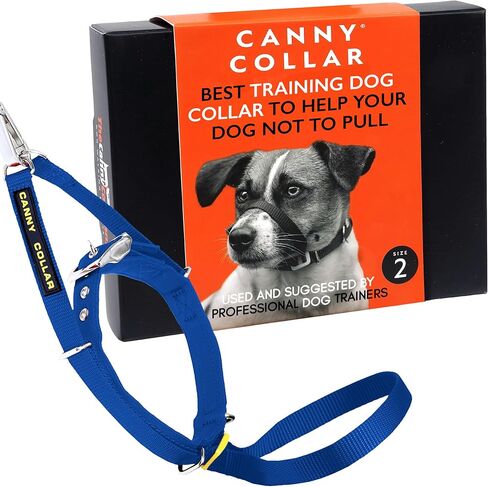 Canny Collar No-Pull Dog Collar - The Kind, Gentle Head Collar for Dogs| Dog Training Tool for Easier Dog Walking | Red - Size 6 in Saudi Arabia