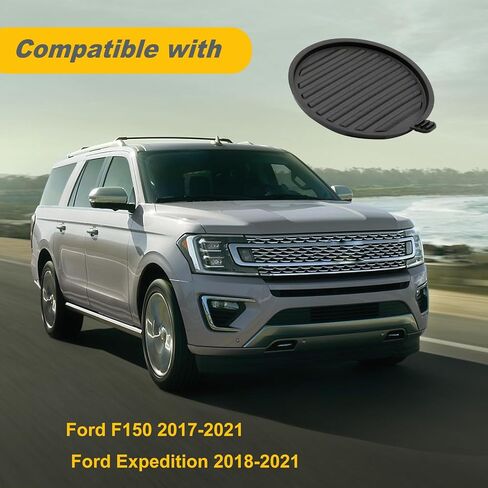 2Pcs Center Console Cup Holder Insert Compatible with Ford F150 2017 2018 2019 2020 2021 Expedition 2018 2019 2020 2021 Replace# JL3Z-1513562-AA in Saudi Arabia