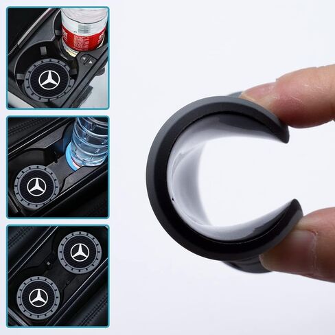ل BMW M CAR CUP COSTARD ، حامل كأس السيارات ، إدراج السفينة التوافق مع BMW M M2 M5 M5 M6 M8 X1 X2 X3 X5 X6 M135I M240I Z4 328I X7 ، 2PCS in Kuwait