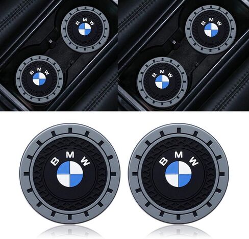 ل BMW M CAR CUP COSTARD ، حامل كأس السيارات ، إدراج السفينة التوافق مع BMW M M2 M5 M5 M6 M8 X1 X2 X3 X5 X6 M135I M240I Z4 328I X7 ، 2PCS in Kuwait