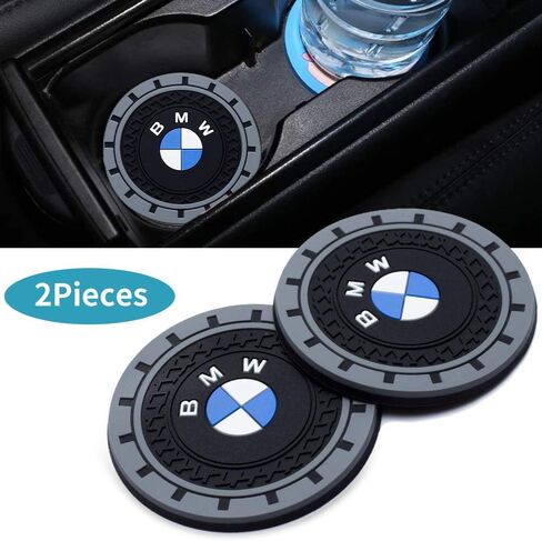 ل BMW M CAR CUP COSTARD ، حامل كأس السيارات ، إدراج السفينة التوافق مع BMW M M2 M5 M5 M6 M8 X1 X2 X3 X5 X6 M135I M240I Z4 328I X7 ، 2PCS in Kuwait