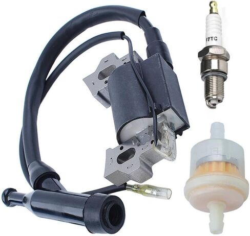 قابس شرارة ملف الإشعال متوافق مع 212cc 5.5 6.5 69730 69727 196CC CT200U MB200 MOTOVOX GX160 GX200 in Saudi Arabia