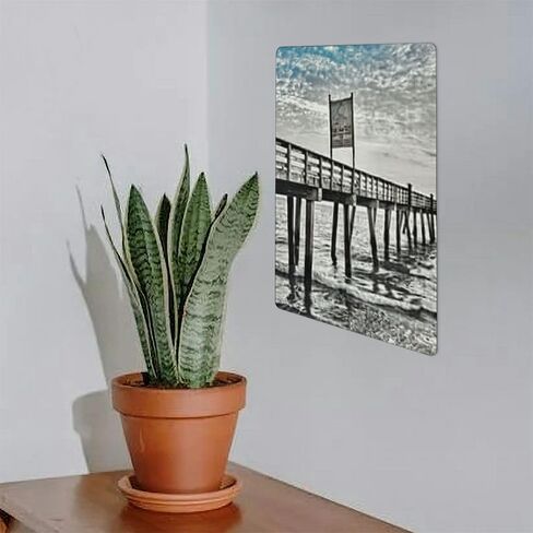 Wivolo Vintage Flag Decoration for Room Room Kitchen مكتب ، عمل فني معلق رائع 8x12 بوصة in Saudi Arabia