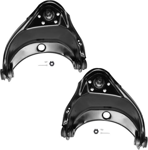 Detroit Axle - Front End 15pc Suspension Kit for Chevy GMC Tahoe Yukon C1500 C2500 Upper Control Arms w/Ball Joints Lower Ball Joints Sway Bars Tie Rods Idler Pitman Arm Sleeves Idler Bracket in Saudi Arabia