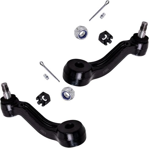 Detroit Axle - Front End 15pc Suspension Kit for Chevy GMC Tahoe Yukon C1500 C2500 Upper Control Arms w/Ball Joints Lower Ball Joints Sway Bars Tie Rods Idler Pitman Arm Sleeves Idler Bracket in Saudi Arabia