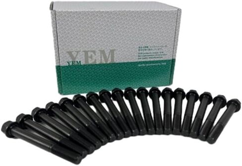 JD Parts Cylinder Head Bolt Suitable for Yanmar 4TNE98 Engine Part in Saudi Arabia
