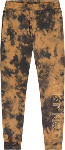 Calvin Klein Boys' Pull-on Fleece Jogger Sweatpants, Drawstring Closure in Saudi Arabia