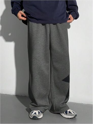 SHENHE Boy's Baggy Sweatpants Wide Leg Star Graphic Drawstring Athletic Workout Pants Trousers in Saudi Arabia