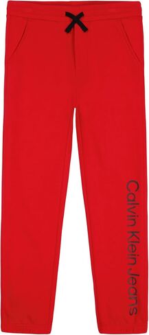 Calvin Klein Boys' Pull-on Fleece Jogger Sweatpants, Drawstring Closure in Saudi Arabia