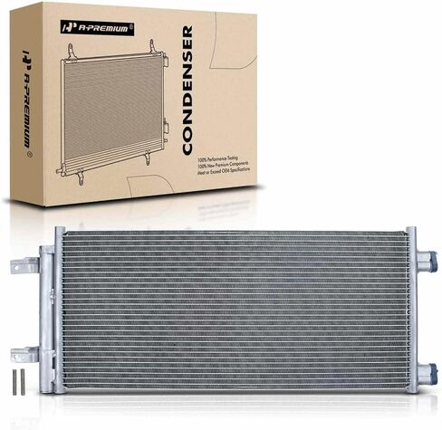 A-Premium Air Conditioning A/C Condenser Compatible with Chevrolet Cruze 2016 2017 2018 2019 1.4L 1.6L, Replace# 391011385, 30033 in Saudi Arabia