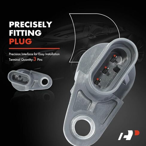 A-premium engine crankshaft sensor متوافق مع Cadillac Deville 2000-2005 Eldorado 2000-2002 Seville 2000-2004 & Oldsmobile Aurora & Pontiac Bonneville ، استبدل# 12559529 in Saudi Arabia