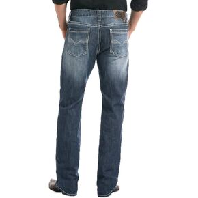 Rock & Roll Denim Relaxed Fit Stretch Straight Bootcut Jeans #M0S3473 in Kuwait