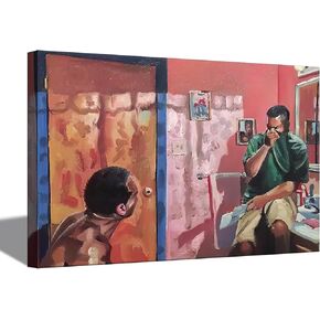 Funny Bathroom Canvas Wall Art Toilet Wall Decor Pictures Funny Bathroom Humour Smell Poster Print Oil Painting Modern Artwork for Living Room Dorm Home Pop Decoration 12x16in in Saudi Arabia