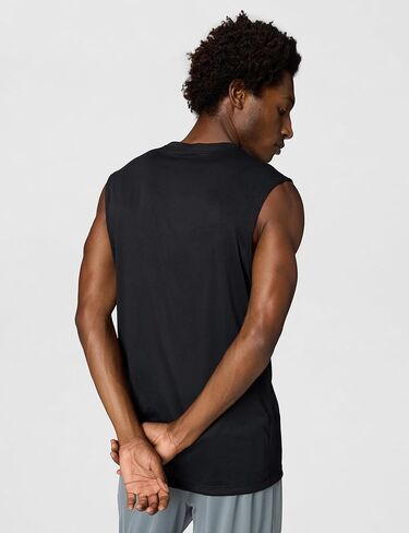 Nike Men's Reset Legend Sleeveless Fitness Shirt L Gray in Saudi Arabia