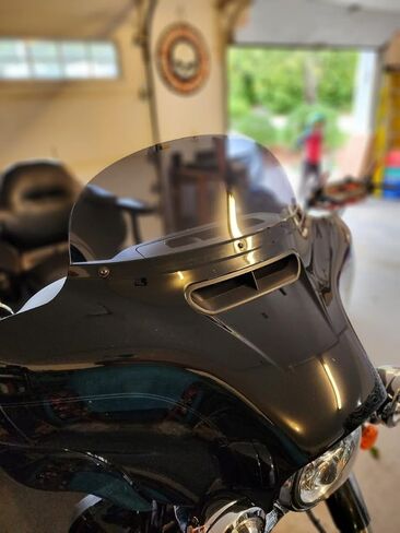 8 "داكن الزجاج الأمامي متوافق مع نماذج هارلي ديفيدسون ستريت/إلكترا جليد/نماذج Ultra Classic/Tri-Glide 1996-2013 in Saudi Arabia