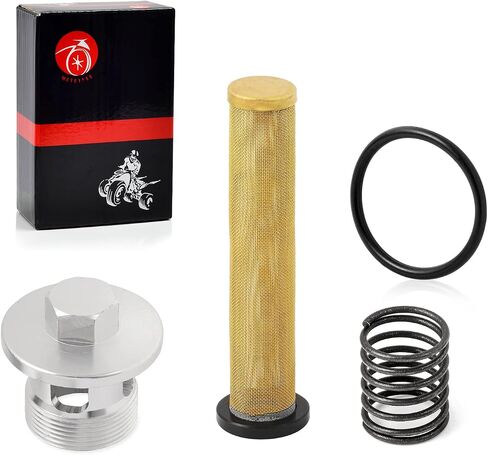 Oil Filter Screen and OIL FILTER CAP & Spring For Kawasaki 1985-2006 Vulcan 700 750 800 VN700 VN750 VN800 2006-2013 Vulcan 900 VN900 in Saudi Arabia