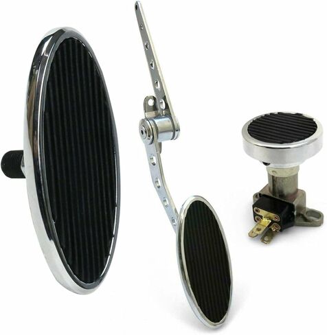 جدار الحماية MNT Pedal Pedal Brake Bare و Dimmer Chromed Bult for K5 Blazer ، لـ Ramcharger ، من أجل الضواحي ، من أجل C15/C1500 Suburban ، لـ C25/C2500 Suburban ، لـ K15/K1500 Suburban in Saudi Arabia