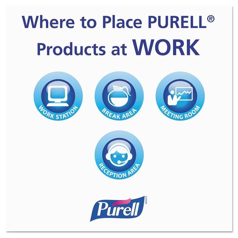 PURELL 962504CT ADVACTION FORCH HANDISTER ، زجاجة 2 لتر ، 4 لكل كرتون in Kuwait