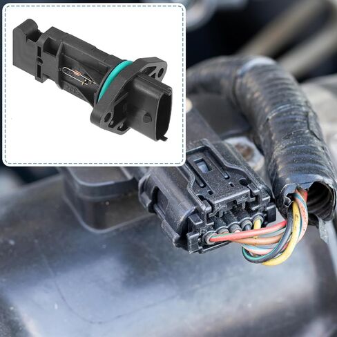 Uxcell Car Mass Air Flow Meter استبدال No.8670112 لفولفو S80 (1999-2006) و S60 (2001-2009) و V70 (1998-2007) in Saudi Arabia