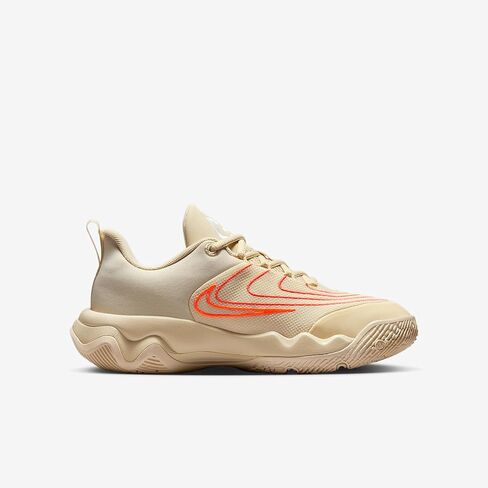 Nike Giannis Immortality 4 Big Kids 'Basketball Shoes (FZ6734-200 ، Khaki/Alabaster/Total Orange/White) in Kuwait