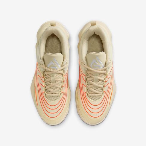 Nike Giannis Immortality 4 Big Kids 'Basketball Shoes (FZ6734-200 ، Khaki/Alabaster/Total Orange/White) in Kuwait