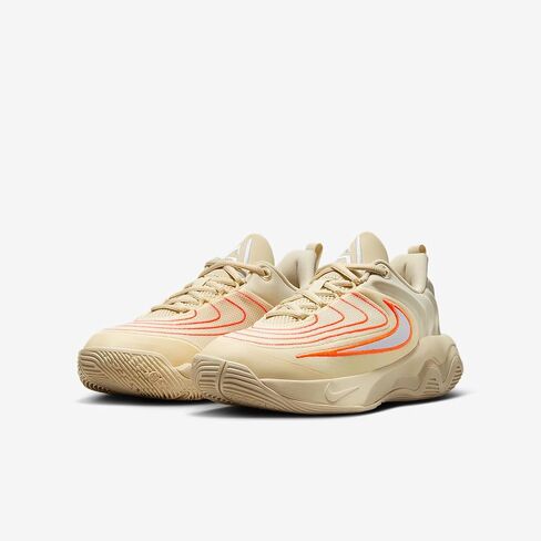 Nike Giannis Immortality 4 Big Kids 'Basketball Shoes (FZ6734-200 ، Khaki/Alabaster/Total Orange/White) in Kuwait