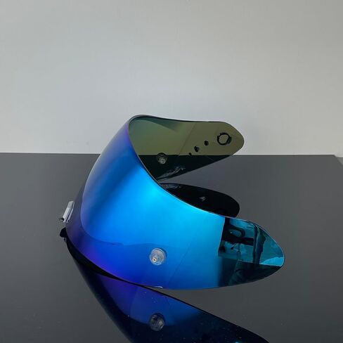 Shield for Scorpion Exo R1 Air ، T520 ، ST1400 Helment Visor UV محمية Para Casco de Moto (يوم أخضر عميق) in Kuwait